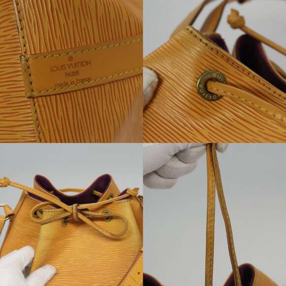 LOUIS VUITTON Epi Petit Noe Shoulder Bag Yellow M44109 - Picture 11 of 13